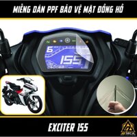 Miếng Dán PPF Mặt Đồng Hồ Xe Exciter 155 | Film Decal Trong Suốt Bảo Vệ Đồng Hồ Xe Máy Ex 155 VVA Chống Nước