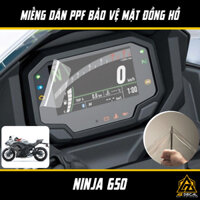 Miếng Dán PPF Mặt Đồng Hồ Xe Kawasaki Ninja 650 Chống Trầy Xước Kèm Dụng Cụ Dán Tại Nhà