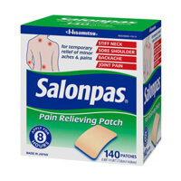 MIẾNG DÁN SALONPAS CỦA MỸ( 140 miếng/hộp)