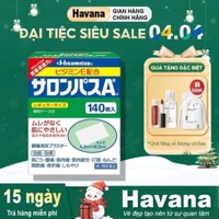 Miếng dán Salonpas Hisamitsu Nhật Bản 140 Miếng