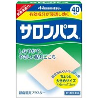 Miếng dán Salonpas Hisamitsu Nhật Bản 40 miếng