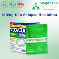 Miếng dán Salonpas Hisamitsu Nhật hộp 140 miếng