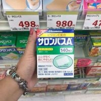 MIẾNG DÁN SALONPAS HỘP 140 MIẾNG - HÀNG NỘI ĐỊA NHẬT