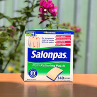 Miếng dán Salonpas pain releiving patch 140 miếng hàng Mỹ