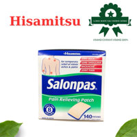 Miếng dán Salonpas pain releiving patch 140 miếng