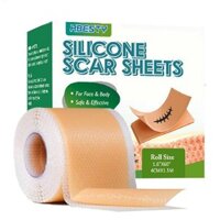 Miếng Dán Sẹo Silicon Băng Sẹo Có Thể Tái Sử Dụng Băng Silicon Cuộn Thoáng Khí Loại Bỏ sẹo Miếng Dán 150x4cm mueadegvn