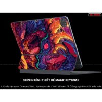 Miếng Dán Skin 3M 2 Mặt Trước Sau Magic Keyboard 12.9 Hyper Beast |SK_HB003| Chống Nước, Chống Bám