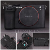 Miếng dán, skin 3M 2080 máy ảnh Sony A7C, A7C II, A7CR - HDSKIN