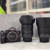 Miếng dán Skin 3M cho combo Sony A7III(A7RIII) / A7IV & Sigma 24-70 Art (Mark I/II) - HDSKIN