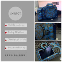 Miếng dán, Skin 3M cho máy ảnh Canon 5D3/ 5D4/ 6D/ 6D2/ 5D2,…. - SKINTOT
