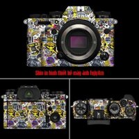 Miếng Dán Skin 3M In Hình Thiết Kế Fujifilm XT3,XT4,XT5,XT10,XT20,XT100,XT200 - Hình In Sắc Nét, Khuôn Cắt CNC Chuẩn Xác