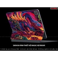 Miếng Dán Skin 3M Magic Keyboard 12.9 Hyper Beast |SK_HB004| Chất Liệu Skin 3M In Hình UV Sắc Nét, Không Bay Màu