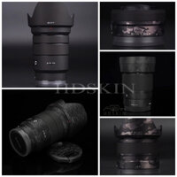 Miếng dán skin 3M vân nổi cho len Sony Crop, Sony 18-105, 18-135, 50, 35,…. - HDSKIN