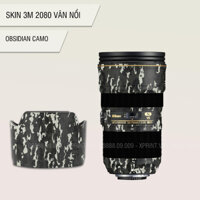Miếng dán, skin 3M vân nổi 2080 cho ống kính Nikon 24-70/ Nikon 24-120/ Nikon 16-35