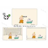 Miếng Dán Skin Laptop Mẫu Chú Tiểu Dễ Thương - Decal Dán có cho Dell, Hp, Asus, Lenovo, Acer, MSI, Surface,Vaio