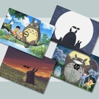 Miếng Dán Skin Laptop Mẫu Totoro  - Decal Dán có cho Dell, Hp, Asus, Lenovo, Acer, MSI, Surface,Vaio