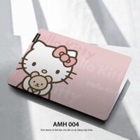 Miếng Dán Skin Laptop Mẫu Hello Kitty - Decal Dán có cho Dell, Hp, Asus, Lenovo, Acer, MSI, Surface,Vaio, Macbook