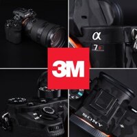 Miếng Dán Skin Máy Ảnh 3M - Mẫu Camo Black - Có Mẫu Skin Cho Sony, Canon, Nikon, Fuji