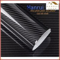 Miếng dán Sợi carbon 5D cao cấp chống trầy xước (Cuộn 50x200cm)