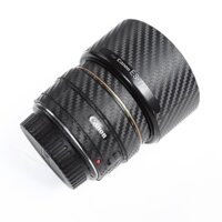 Miếng Dán Sợi Carbon Bảo Vệ Ống Kính Máy Ảnh Canon EF 50mm 1.4 USM 50 / 1.4