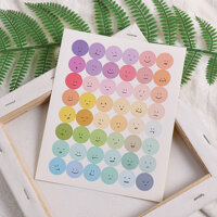 Miếng Dán Sticker Hình Mặt Cười cảm xúc Trang Trí Sổ Lalunavn - A16 - 1