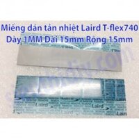Miếng dán tản nhiệt pad Laird T-flex740 chính hãng, dùng cho cpu, chipset, chip nhớ