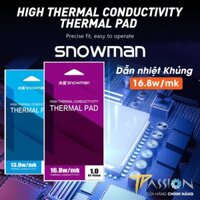 Miếng dán tản nhiệt SNOWMAN Thermal Pad 16.8W/mk