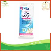 Miếng dán tẩy lông du lịch Beauty Formulas - 20 miếng