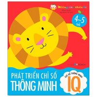 Miếng Dán Thần Kì - Phát Triển Chỉ Số Thông Minh - Chỉ Số Thông Minh IQ 4-5 Tuổi