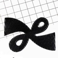 miếng dán tóc mẫu đen không nhũCTHHA,4E.0E - 1c mẫu 1