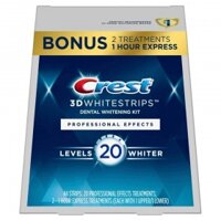 Miếng dán trắng răng 3D White Strips Dental Whitening Kit