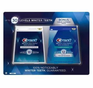 Miếng dán trắng răng Crest 3D White Professional Effects
