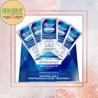 Miếng dán trắng răng Crest 3D White Professional Effects (set 5 Miếng)