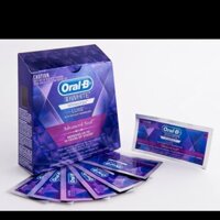 Miếng dán trắng răng Oral B 3D White Luxe Advanced Seal White Strips 14 Pack ( 14 miếng hàm trên, 14 miếng hàm dưới )
