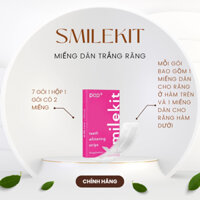 Miếng Dán Trắng Răng Smilekit 4D Trắng Nhanh Có 7 Gói