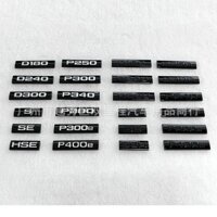 Miếng Dán Trang Trí Thân Xe Hơi In Chữ p250 p300 p340 p380 land rover range rover velar p300e p400e hse d180 d240 d300