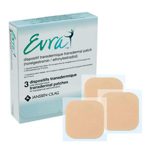 Miếng dán tránh thai EVRA Transdermal Patch 3 miếng Thái Lan