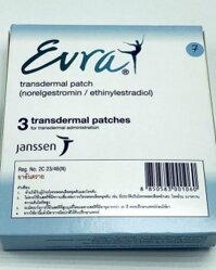 Miếng dán tránh thai EVRA Transdermal Patch 3 miếng Thái Lan