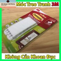 Miếng dán treo tranh Command chịu lực đến 7,2kg, miengdantreotranh