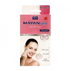 Miếng dán trị mụn Mayan Care Ultra thin Spot Plus 20 miếng