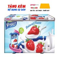 Miếng dán tủ đông kem dâu siêu bền chống nước, dày dặn, giá tốt, chất lượng ( TBO1)