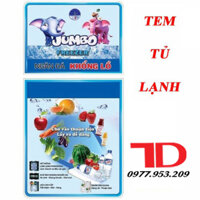 Miếng dán tủ lạnh nhiều mẫu - Mẫu 1