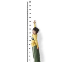 Miếng Dán Tường 2m Đo Chiều Cao Cho Bé/Người Lớn/Trẻ Em Học Tập Nhảy Múa/Kiểm Tra Chiều Cao