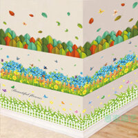 [Miếng dán tường] Miếng dán tường Ốp chân tường phòng khách Miếng dán PVC chống thấm tự dính góc tường phòng trẻ em phòng mẫu giáo Miếng dán trang trí tường