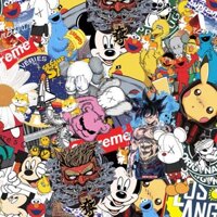 Miếng dán ủi nhiệt offset trang trí quần áo DIY COMBO TỰ CHỌN