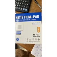 Miếng Dán Vết Mổ Sau Sinh Chống Thấm Nước HETIS Film Pad Có Gạc Vô Trùng Bảo Vệ Vết Thương Vết Mổ