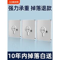 Miếng dán vít không khoan, móc dán tường không cần đinh, dụng cụ cố định khung tranh, móc treo tường không dấu vết, đinh nặng