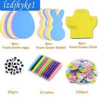 Miếng dán xốp Phục sinh Trang trí quà tặng thủ công Phục sinh cho