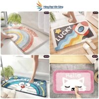 Miếng đệm chân hấp thụ nước / miếng đệm chân chống trượt / miếng đệm chân hoạt hình / thảm sàn chống trượt nhà vệ sinh