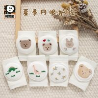 Miếng đệm đầu gối cho trẻ em, phong cách mỏng mùa hè, bảo vệ đầu gối cho trẻ sơ sinh, tay áo bảo vệ đầu gối cho trẻ học đi, vật dụng chống té ngã